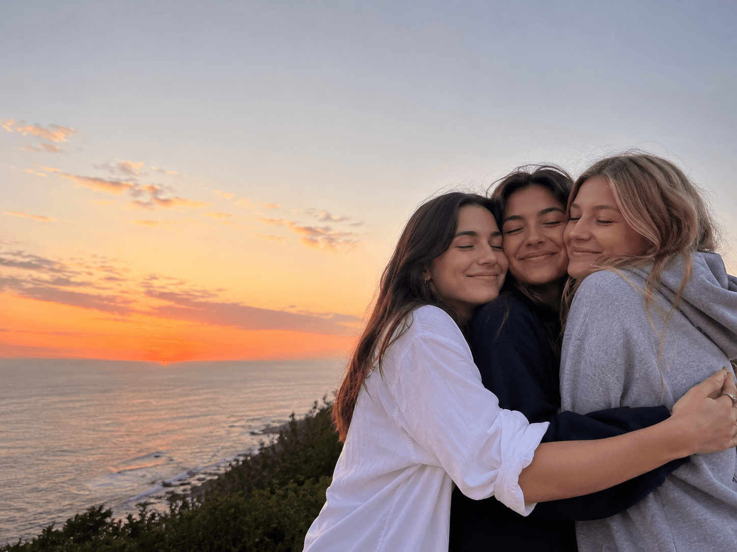 Women supporting each other