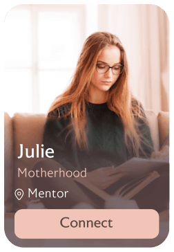Julie profile card