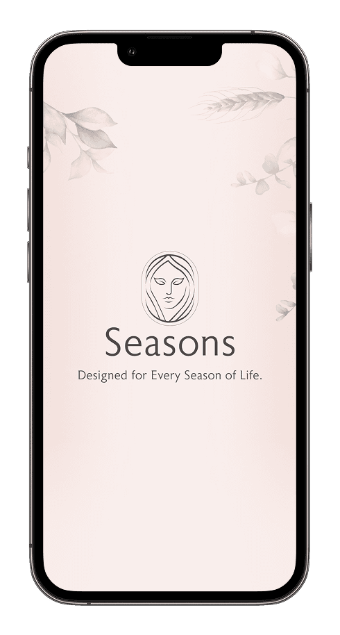 Seasons Women app screen